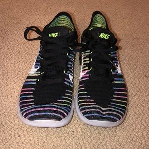 Nike fly knit running shoes